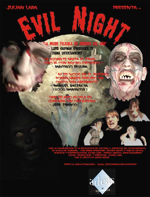 Poster de Evil Night