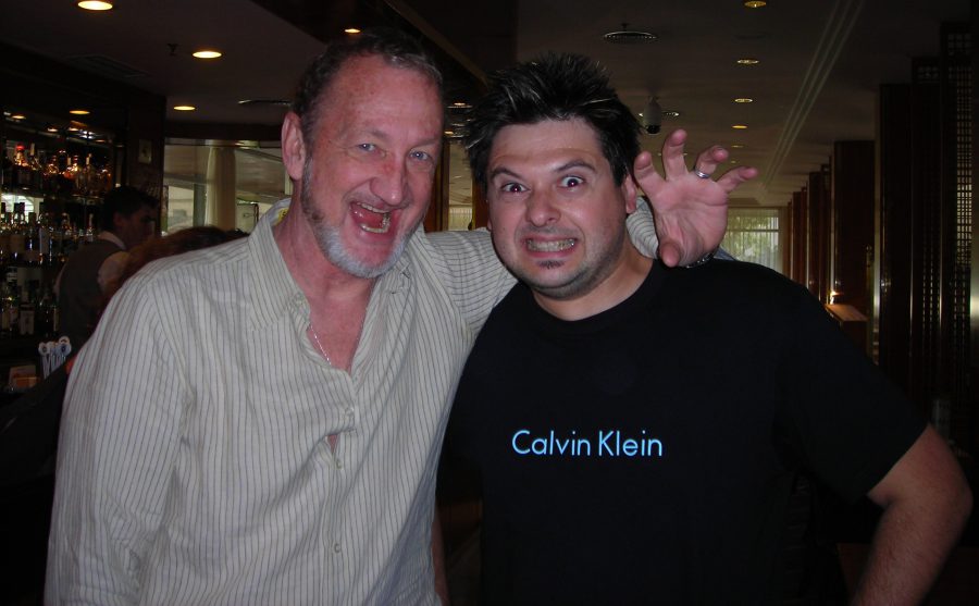 2007 con Robert Englund, Sitges