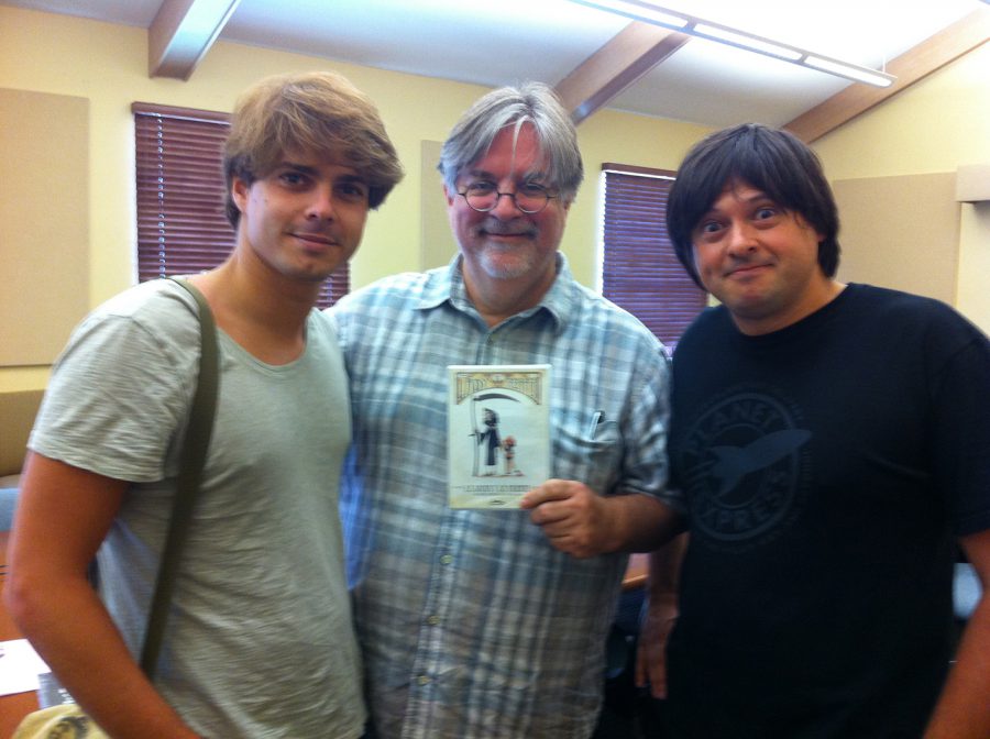 6B-con Matt Groening y Javi Recio, 2012