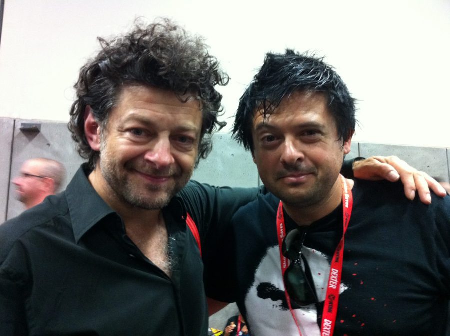 Comic Con, con Andy Serkis, 2011