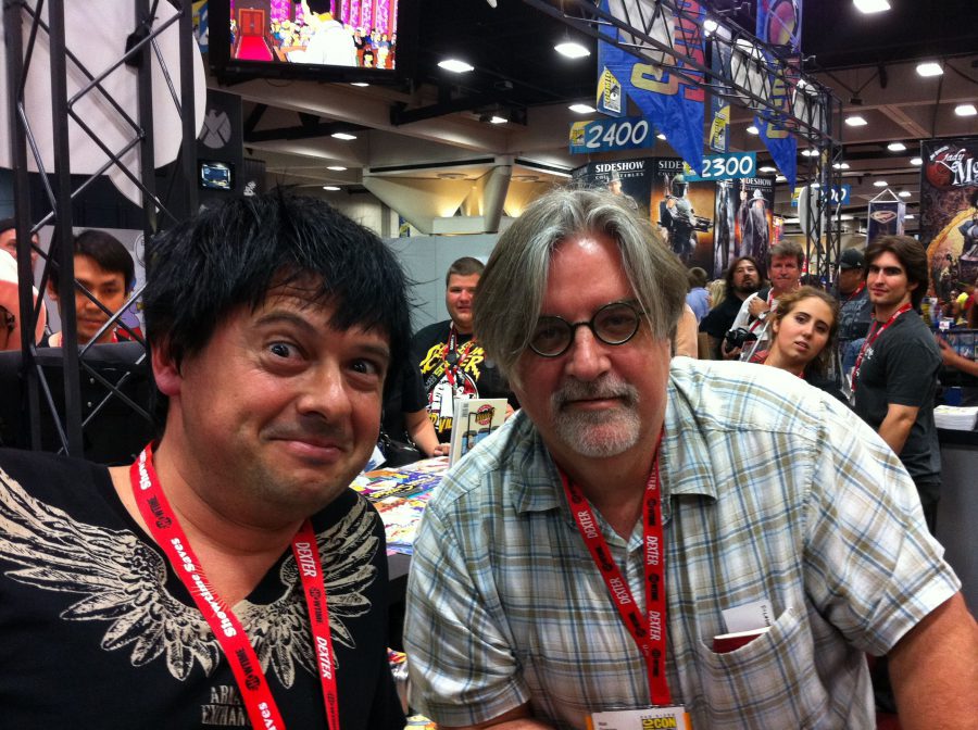 Comic Con con Matt Groening, 2011