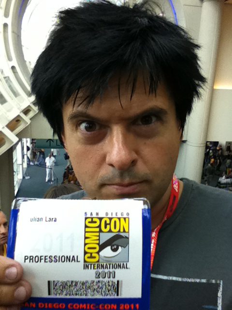 Comic Con credential 2011