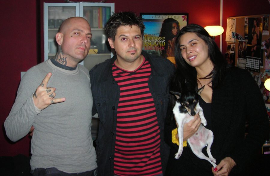 con Evan Seinfeld y Tera Patrick, LA