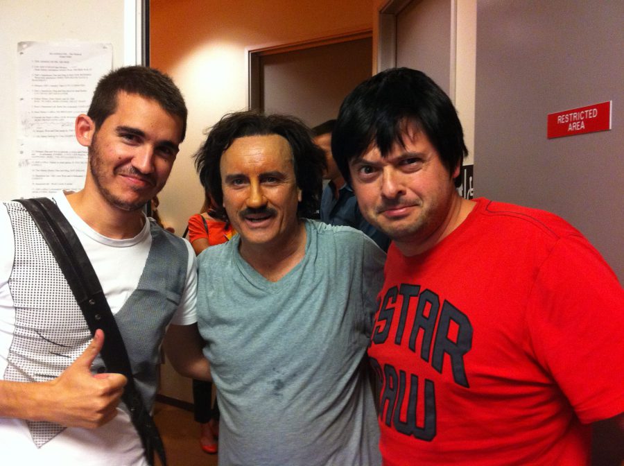 con Pablo y Jeffrey, 2011