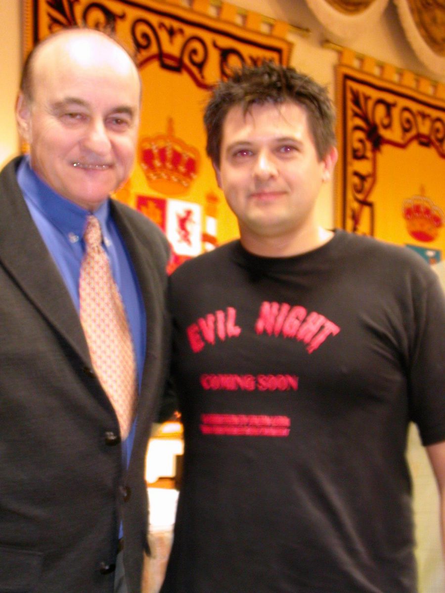 con Paul Naschy 2002