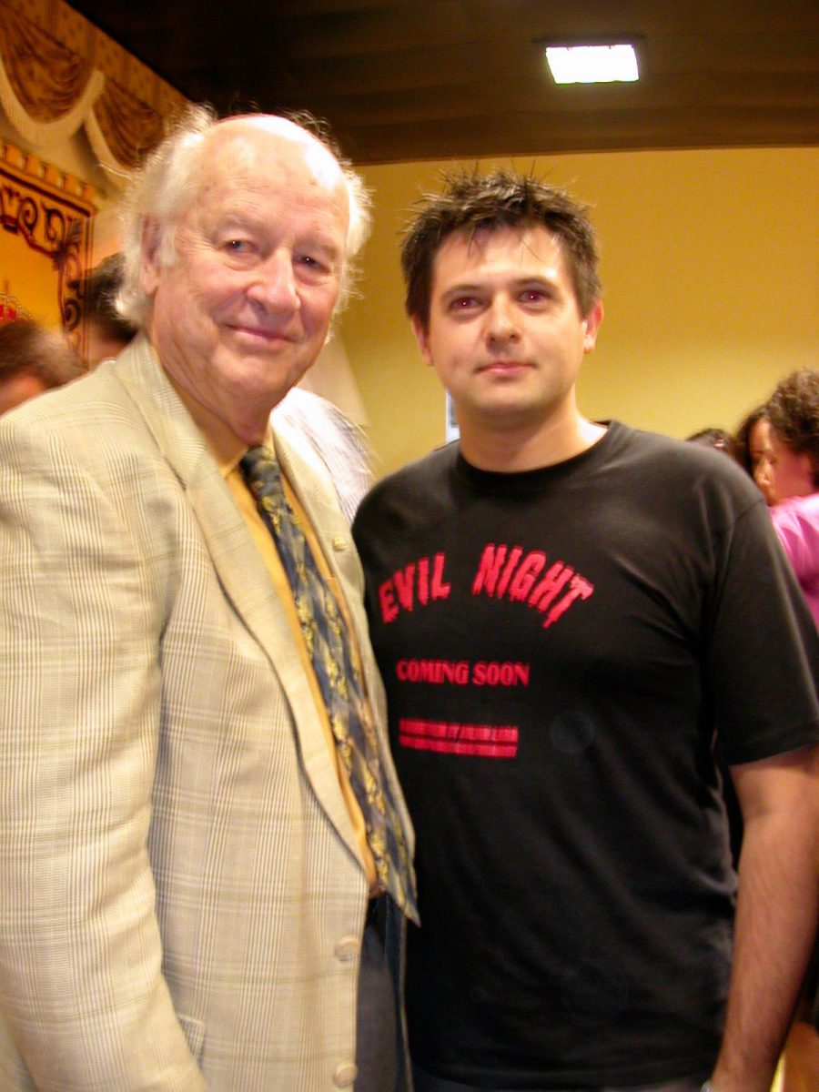 con Ray Harryhausen 2002